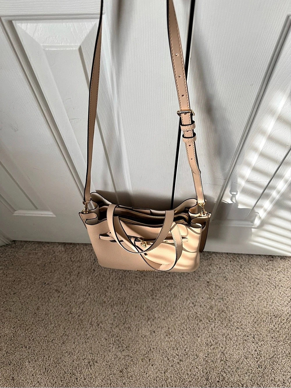 Michael Kors Shoulder Bag & Wallet in cream
